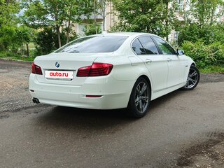 2013 BMW 5 серии 520d VI (F10/F11/F07) Рестайлинг, белый, 1600000 рублей, вид 5
