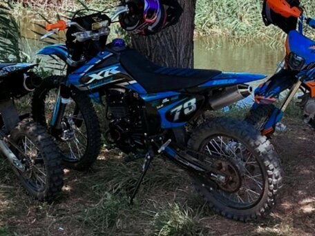 2024 Motoland Enduro 250, голубой, 90000 рублей, вид 2