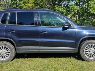 2012 Volkswagen Tiguan I Рестайлинг, синий, 1350000 рублей, вид 2