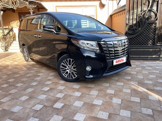 2016 Toyota Alphard III, чёрный, 3900000 рублей, вид 1