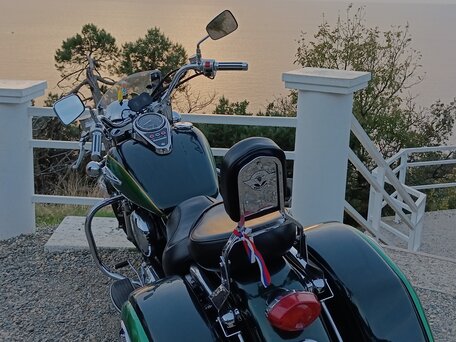 1999 Kawasaki VN1500 Vulcan, зелёный, 550000 рублей, вид 3
