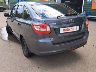 2017 Lada (ВАЗ) Granta I, серебристый, 640000 рублей, вид 2