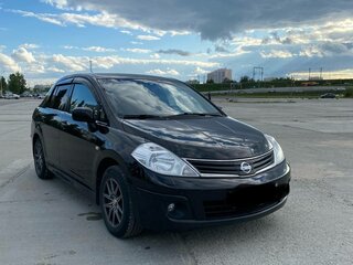 2012 Nissan Tiida I Рестайлинг, коричневый, 849000 рублей, вид 1
