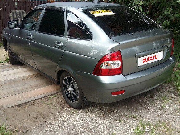 2010 Lada (ВАЗ) Priora I, серый, 350000 рублей - вид 4