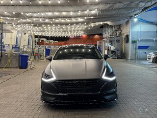 2021 Hyundai Sonata VIII (DN8), чёрный, 2600000 рублей, вид 3