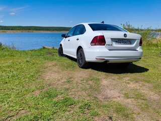 2019 Volkswagen Polo V Рестайлинг, белый, 1250000 рублей, вид 3