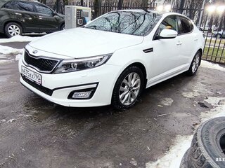 2015 Kia Optima III Рестайлинг, белый, 1200000 рублей, вид 5