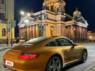 2007 Porsche 911 Targa 4S VI (997), коричневый, 3950000 рублей, вид 4