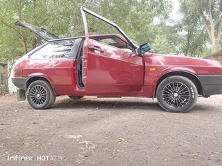 1992 Lada (ВАЗ) 2108 21086, красный, 190000 рублей, вид 5