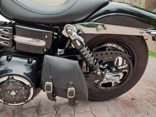 2011 Harley-Davidson Fat Bob, чёрный, 1500000 рублей, вид 5