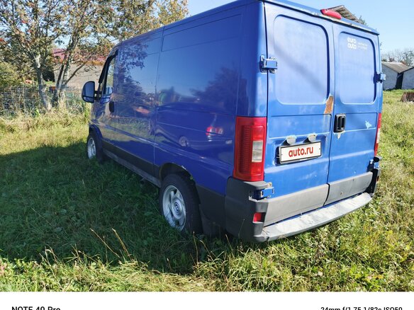 2009 Fiat Professional Ducato, синий, 750000 рублей - вид 3