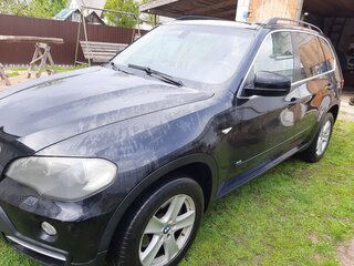 2007 BMW X5 48i II (E70), чёрный, 1300000 рублей, вид 5