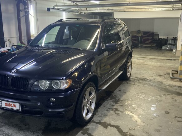2003 BMW X5 4.6is I (E53), чёрный, 1750000 рублей - вид 8