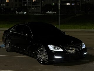 2006 Mercedes-Benz S-Класс 600 Long V (W221), чёрный, 2000000 рублей, вид 4