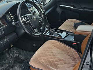 2016 Toyota Camry VII (XV50) Рестайлинг, чёрный, 2250000 рублей, вид 5