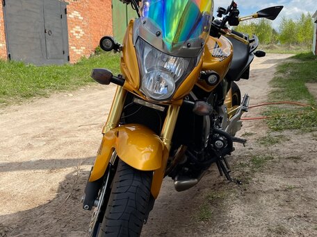 2008 Honda CB 600F Hornet, золотистый, 550000 рублей, вид 2