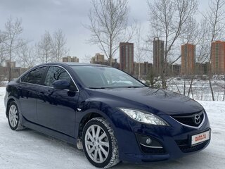 2011 Mazda 6 II (GH) Рестайлинг, синий, 1265000 рублей, вид 4