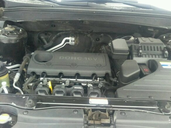 2011 Hyundai Santa Fe II Рестайлинг, чёрный, 1350000 рублей - вид 7