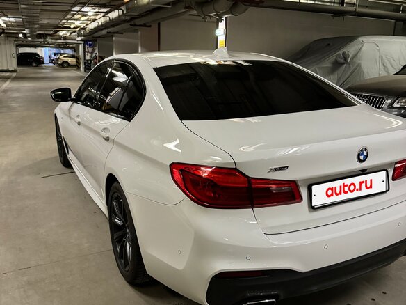 2019 BMW 5 серии 530i xDrive VII (G30/G31/G38), белый, 3700000 рублей - вид 4