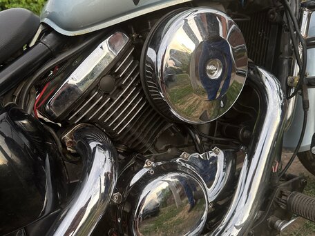 1998 Kawasaki VN400 Vulcan, серый, 350000 рублей, вид 5