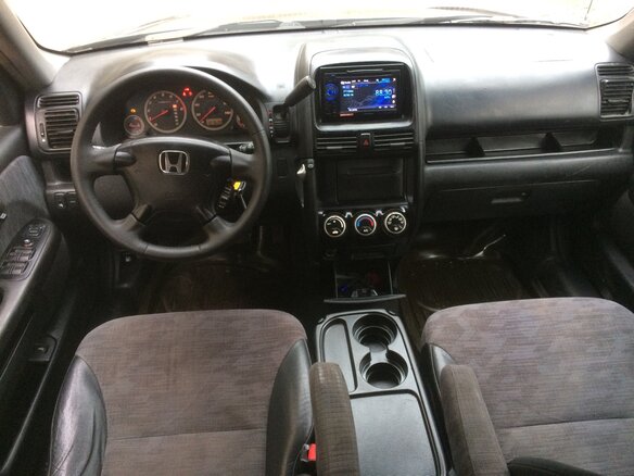 2005 Honda CR-V II Рестайлинг, чёрный - вид 4