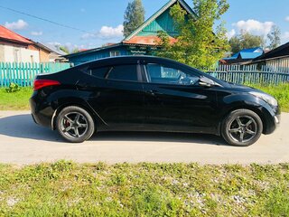 2012 Hyundai Elantra V (MD), чёрный, 900000 рублей, вид 5