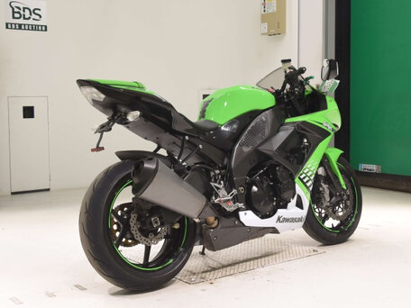 2010 Kawasaki ZX-10R Ninja, зелёный, 800000 рублей, вид 5