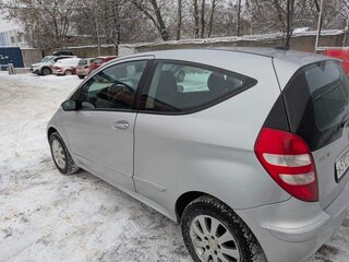 2008 Mercedes-Benz A-Класс 170 II (W169) Рестайлинг, серебристый, 708000 рублей, вид 4
