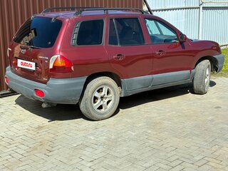 2003 Hyundai Santa Fe I, красный, 490000 рублей, вид 5