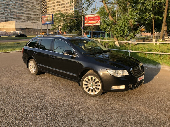 2012 Skoda Superb II, чёрный - вид 18
