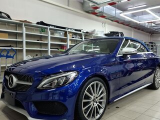 2016 Mercedes-Benz C-Класс 180 IV (W205), синий, 3299999 рублей, вид 1