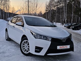 2013 Toyota Corolla XI (E160, E170, E180), белый, 1320000 рублей, вид 3