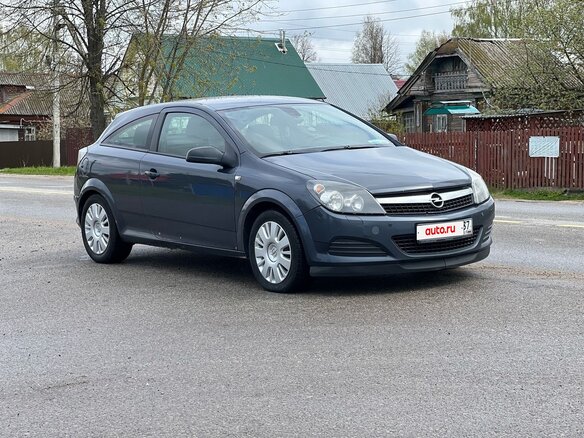 2010 Opel Astra GTC H Рестайлинг, синий, 560000 рублей - вид 4