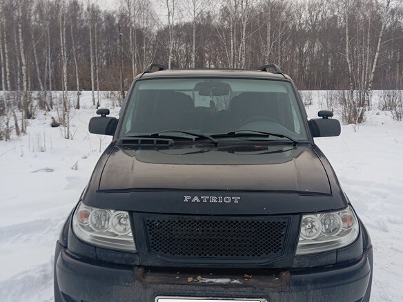 2011 УАЗ Патриот 3163 I, чёрный, 700000 рублей