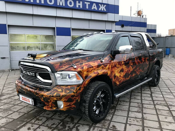 2013 Dodge RAM IV (DS/DJ), чёрный