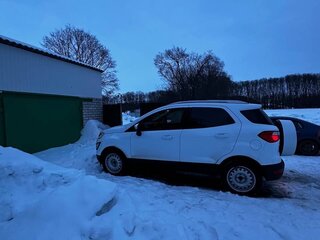 2019 Ford EcoSport II Рестайлинг, белый, 1470000 рублей, вид 4