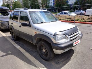 2003 Chevrolet Niva I, серебристый, 280000 рублей, вид 3