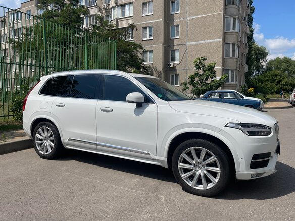 2019 Volvo XC90 II, белый - вид 8
