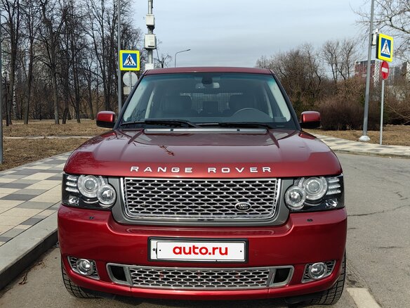 2007 Land Rover Range Rover III Рестайлинг, красный, 4500000 рублей - вид 1