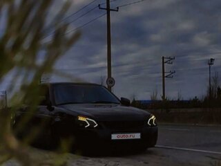 2009 Lada (ВАЗ) Priora I, чёрный, 350000 рублей, вид 4