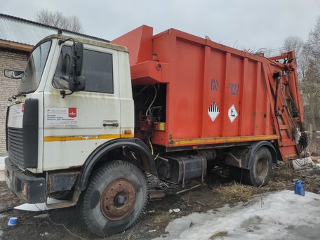 2012 МАЗ Мусоровозы, белый, 700000 рублей, вид 4