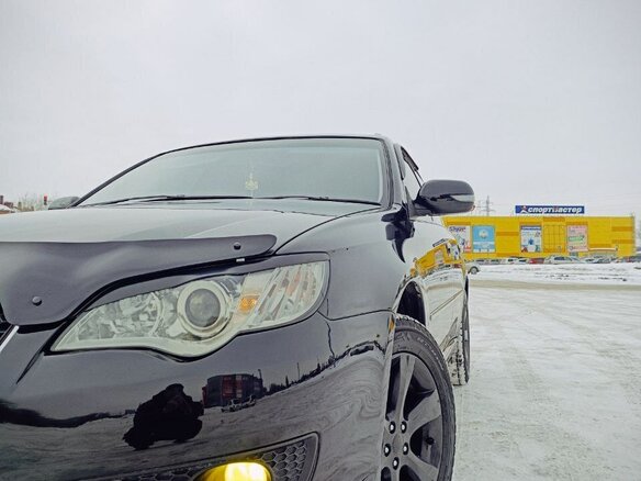 2007 Subaru Legacy IV Рестайлинг, чёрный, 900000 рублей - вид 12