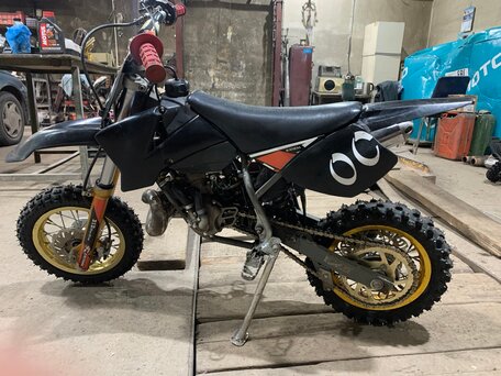 2007 KTM 50 SX, чёрный, 65500 рублей, вид 2