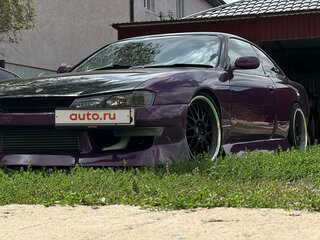 1997 Nissan Silvia VI (S14), фиолетовый, 1600000 рублей, вид 1