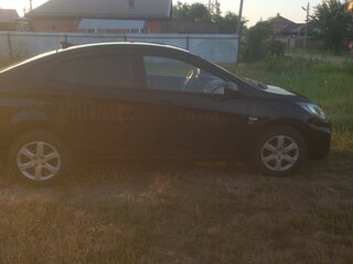 2011 Hyundai Solaris I, чёрный, 700000 рублей, вид 5