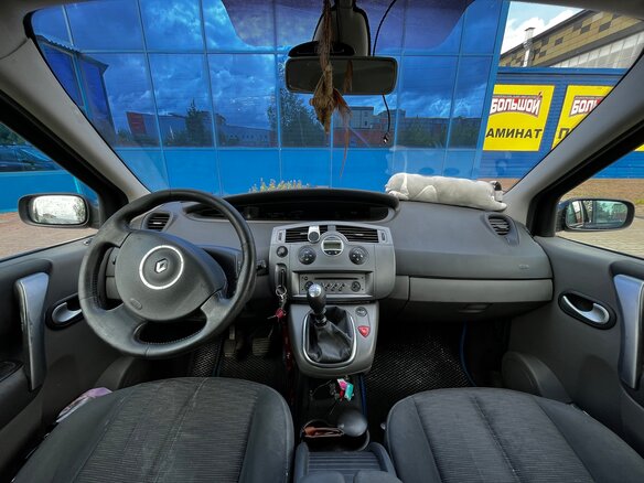 2008 Renault Scenic Grand II Рестайлинг, синий, 500000 рублей - вид 5