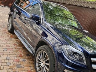 2015 Mercedes-Benz GL-Класс 400 II (X166), синий, 3100000 рублей, вид 1