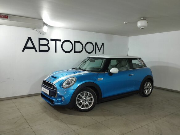 2016 Mini Hatch Cooper S III (F55/F56), голубой