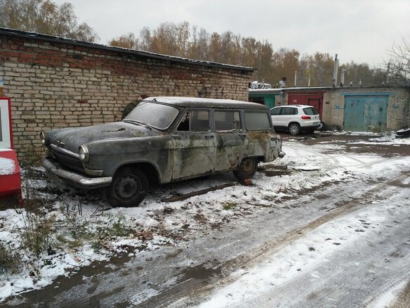 1962 ГАЗ 22 «Волга», серый - вид 2