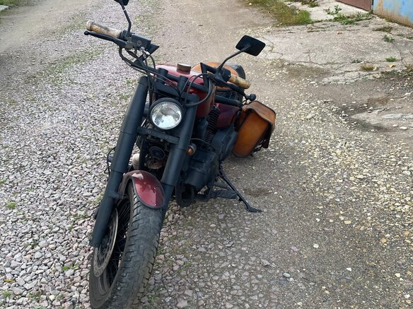 2006 Yamaha XVS1100, красный, 550000 рублей